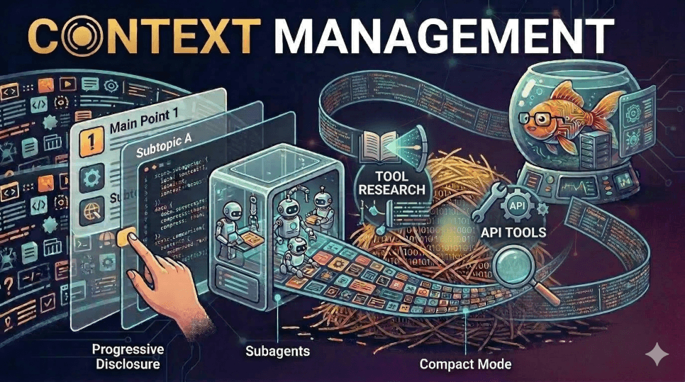 AI의 ‘금붕어 건망증’을 해결하는 기술: Context Management